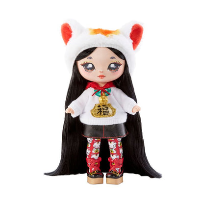 Bộ đôi lấp lánh búp bê thời trang Na Na Na và Pom sành điệu NA NA NA 119319EUC