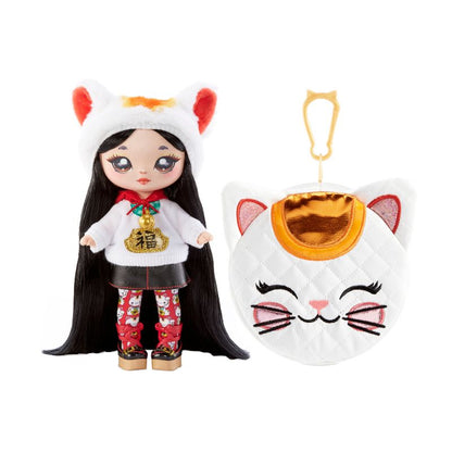 Bộ đôi lấp lánh búp bê thời trang Na Na Na và Pom sành điệu NA NA NA 119319EUC