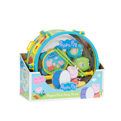 Bộ trống Peppa Pig tiện lợi đóng gói các nhạc cụ khác. PEPPA PIG 138402800
