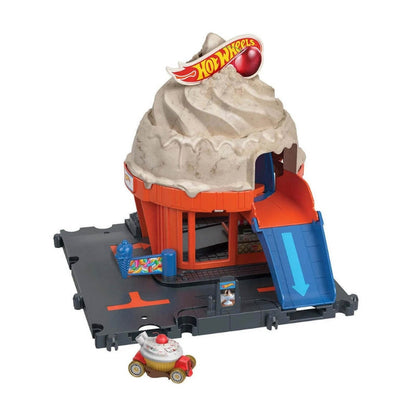 Tiệm Bán Kem Hot Wheels City HOT WHEELS HKX38/HDR24