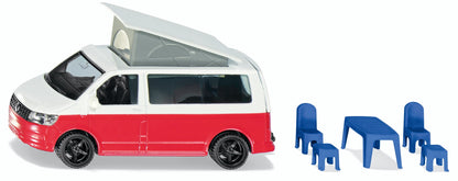 Mô Hình Xe Cắm Trại Vw T6 California Kèm Phụ Kiện SIKU 1922