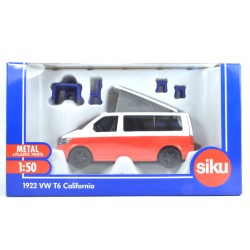 Mô Hình Xe Cắm Trại Vw T6 California Kèm Phụ Kiện SIKU 1922