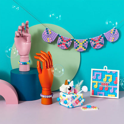 Đồ Chơi Lắp Ráp Hộp Đựng Trang Trí Kỳ Lân Đáng Yêu LEGO DOTS 41962