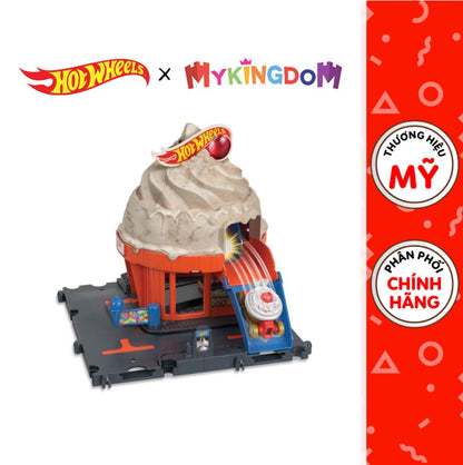 Tiệm Bán Kem Hot Wheels City HOT WHEELS HKX38/HDR24