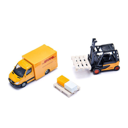 Mô Hình Bộ Xe Vận Chuyển Hàng Dhl SIKU 6335