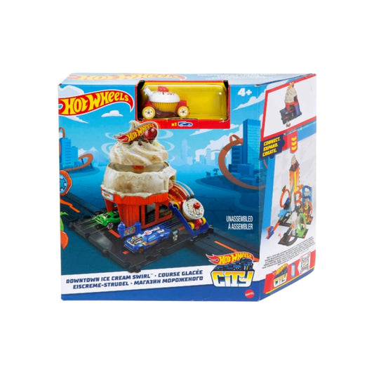 Tiệm Bán Kem Hot Wheels City HOT WHEELS HKX38/HDR24