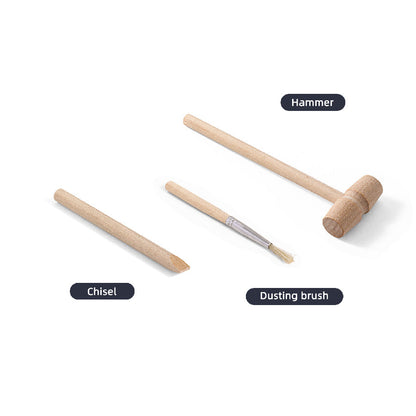 Bộ Khảo Cổ Khai Quật Kim Tự Tháp Cổ Đại STEAM D7188