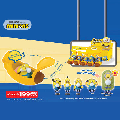 Đồ chơi khui trái chuối khám phá Minions nghỉ trưa bất ngờ