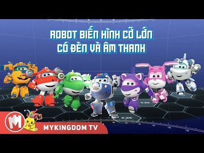 Robot Biến Hình Cỡ Lớn Có Đèn Và Âm Thanh  -  Dizzy SUPERWINGS YW740434