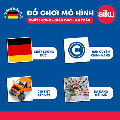 Mô Hình Bộ Xe Vận Chuyển Hàng Dhl SIKU 6335