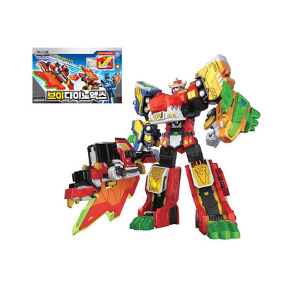 Thần Binh Biến Hình Bạo Long V Dino Có Âm Thanh & Ánh Sáng MINIFORCE 503007