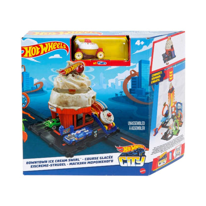 Tiệm Bán Kem Hot Wheels City HOT WHEELS HKX38/HDR24