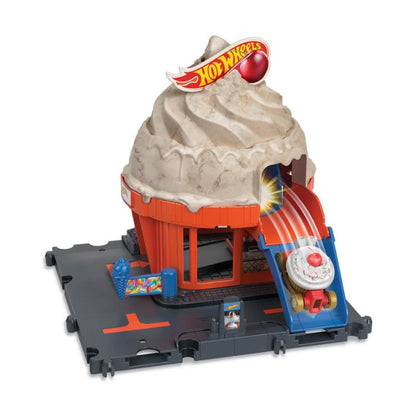 Tiệm Bán Kem Hot Wheels City HOT WHEELS HKX38/HDR24