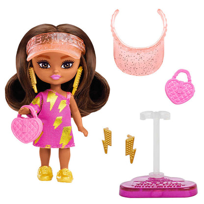 Búp bê Barbie Mini Mini Extra - LIGHTENING BOLT DRESS BARBIE HLN44