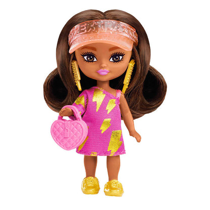 Búp bê Barbie Mini Mini Extra - LIGHTENING BOLT DRESS BARBIE HLN44