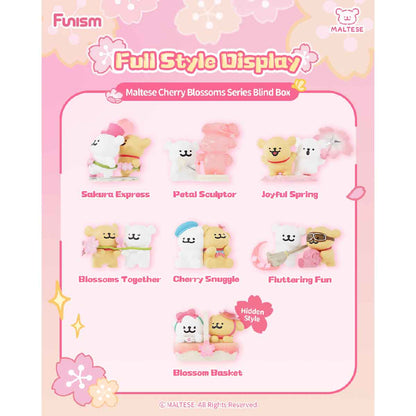 Mô Hình Maltese Cherry Blossoms Series Blind Box FUNISM MX2100