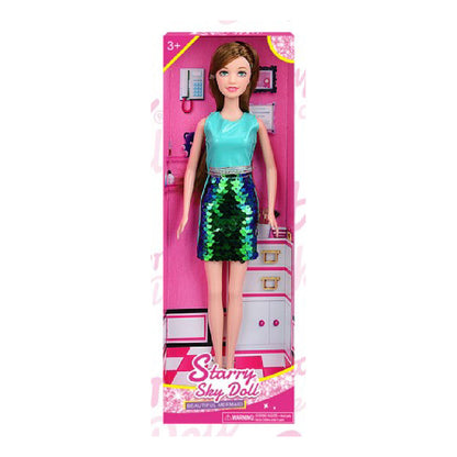 Búp Bê Thời Trang 11.5 inch Xanh Lá Trẻ Trung SWEET HEART SK029B