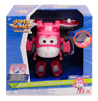Robot Biến Hình Cỡ Lớn Có Đèn Và Âm Thanh  -  Dizzy SUPERWINGS YW740434